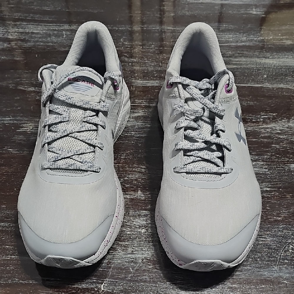 Under Armour Charged Escape 3 Evo Women's Running Shoes Gray 11 New!